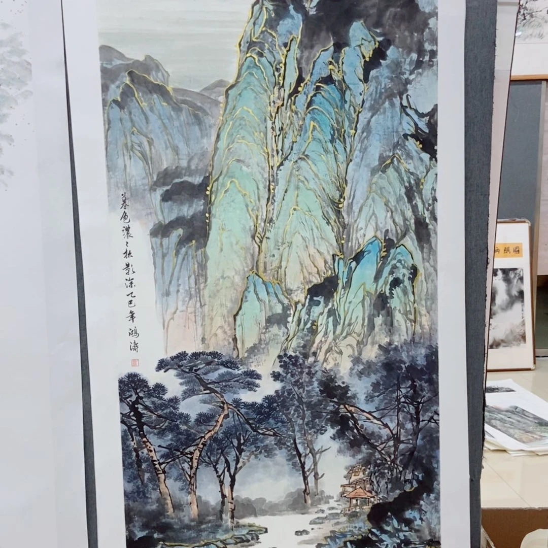 乙***法国画手写手绘国画56