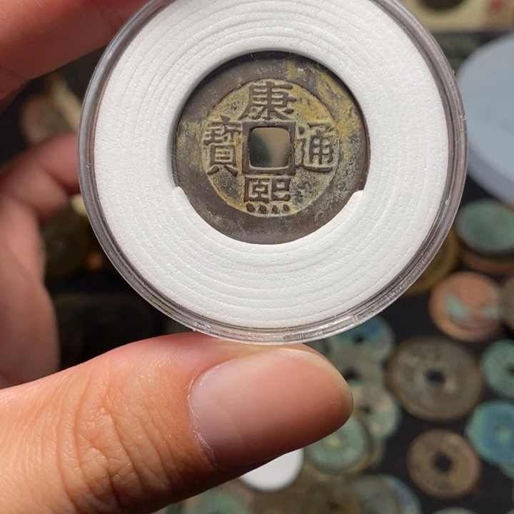 韫***鑫康熙罗汉钥匙扣挂件