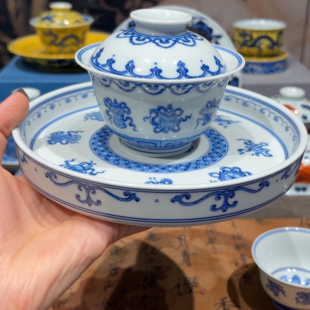 手工手绘陶瓷茶具