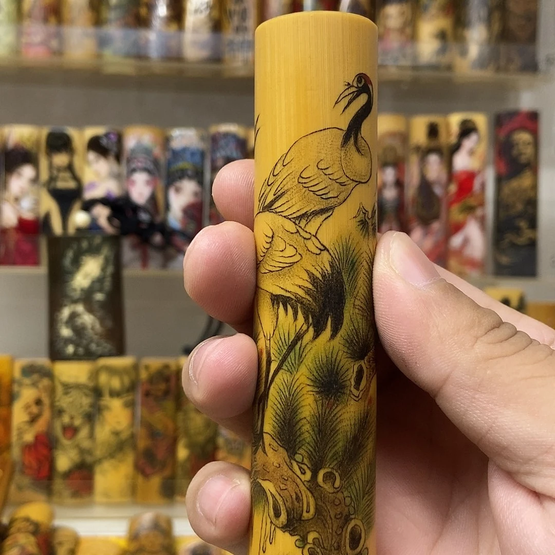 竹春蕾老师针刺松鹤延年