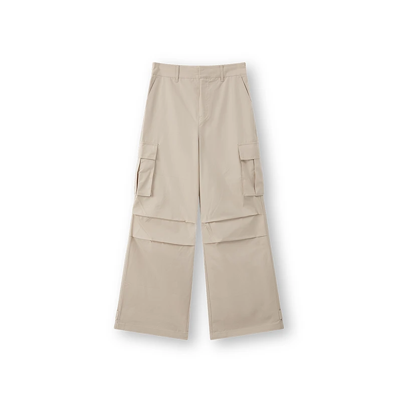 【商场同款】春新款高腰工装裤时尚女装休闲裤124120C5213