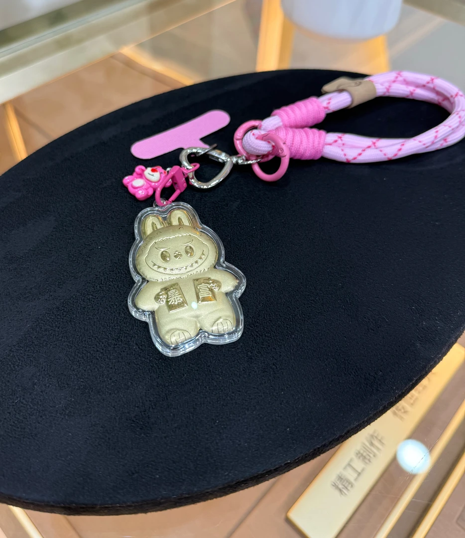 含金工艺品爆款拉布布KT包挂车挂钥匙挂闺蜜女友生日送礼