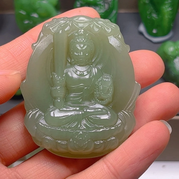 和田玉挂件未镶嵌