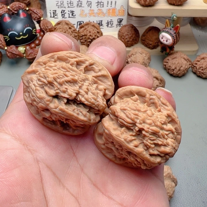 文玩核桃吊坠38尺全品蚂蚁沟