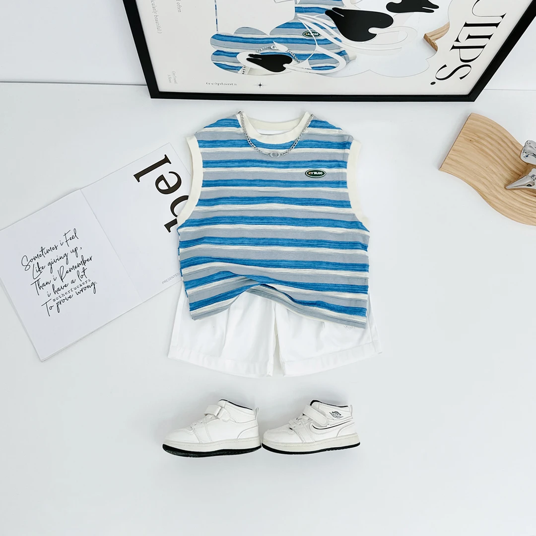 儿童夏装套装夏季2025夏新款男童短袖两件套 WGZ094 悠悠童话童装