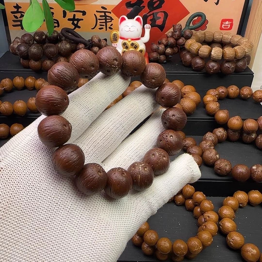 归***缘紫金鼠手串16精品纯圆款