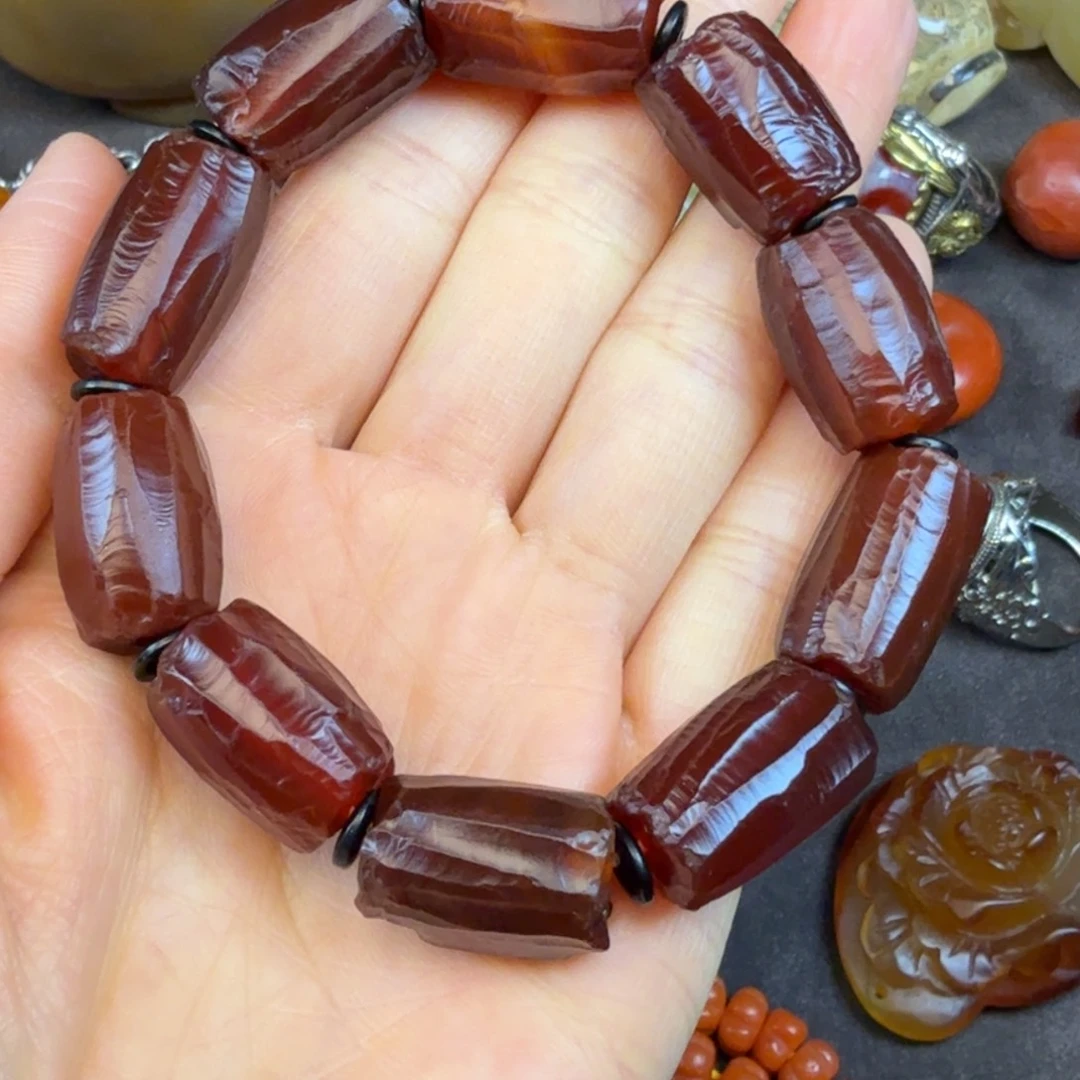 玛瑙/玉髓未镶嵌颈饰