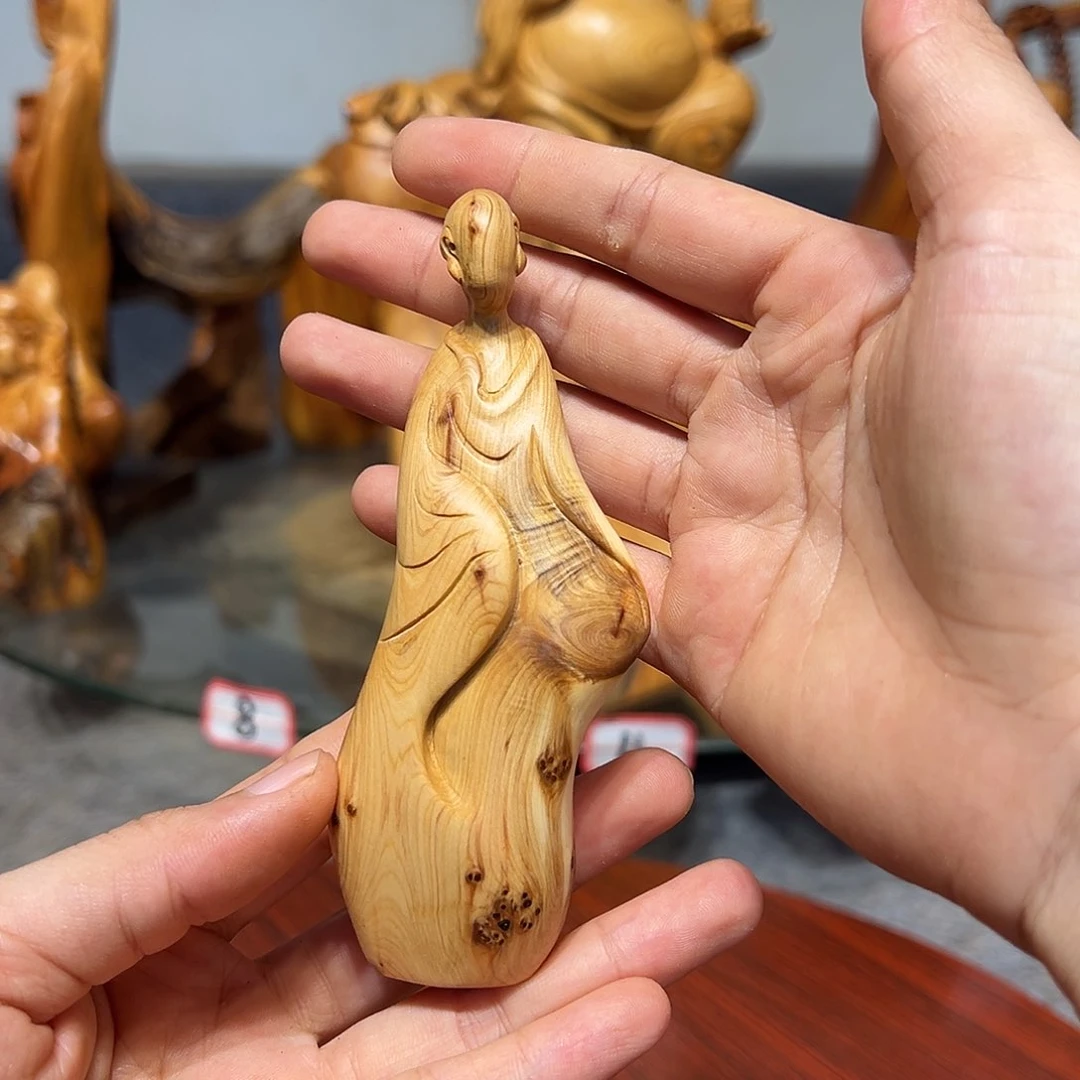 柏木(崖柏)崖柏木手把件摆件