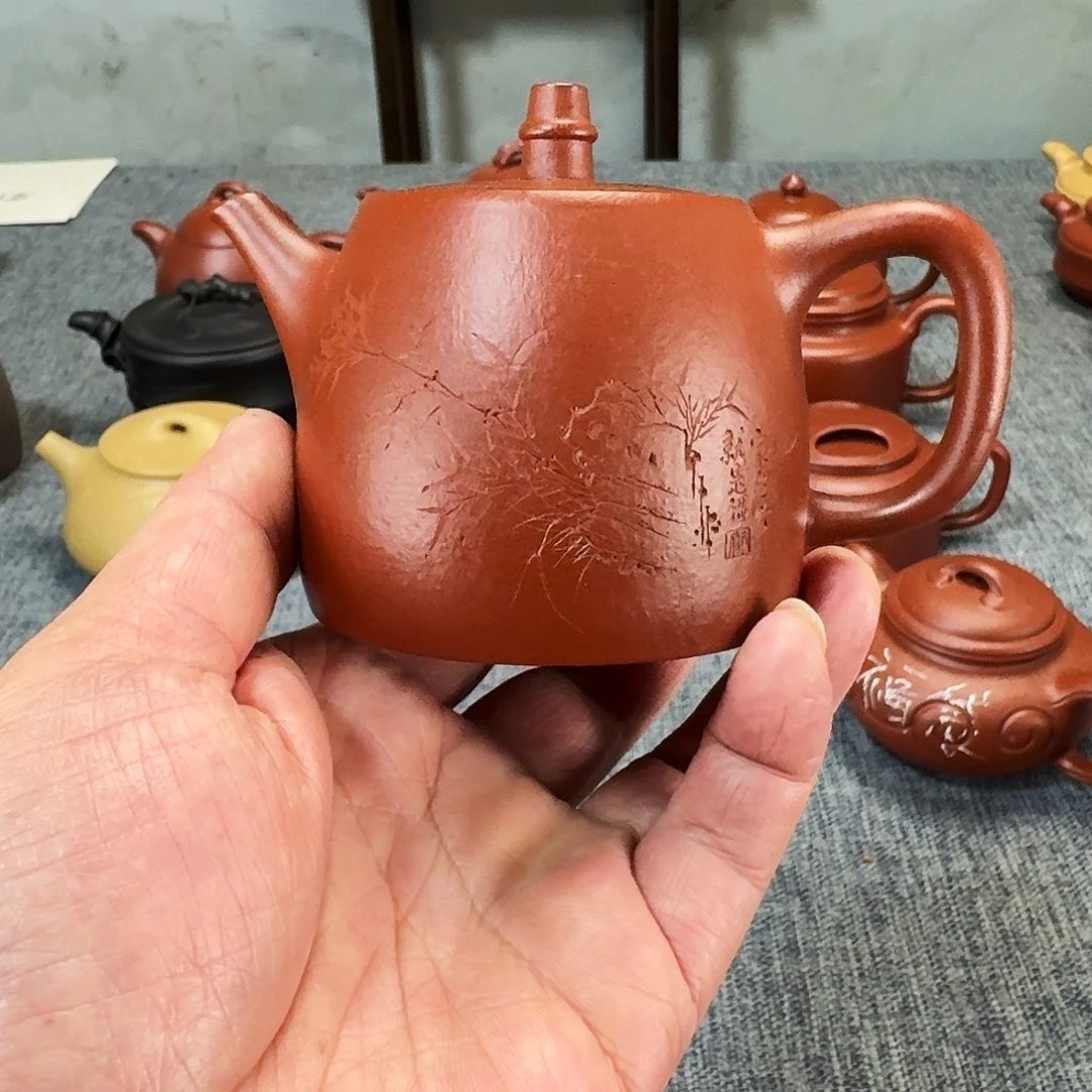 紫砂茶壶全手工紫砂壶汉铎