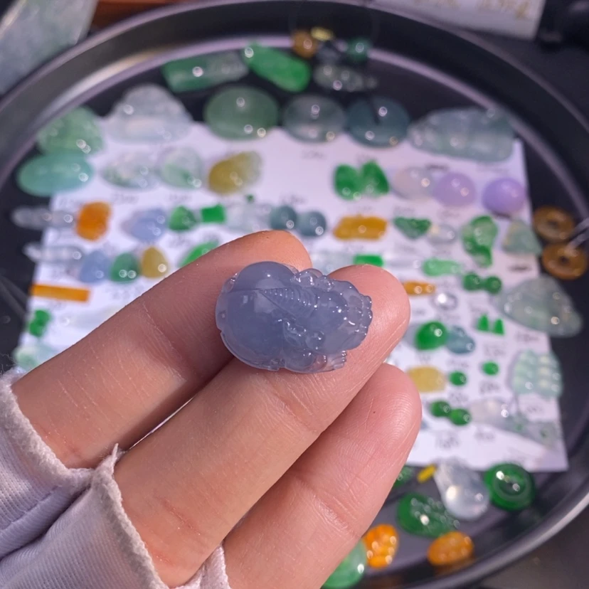 【闪购商品】翡翠挂件未镶嵌貔貅