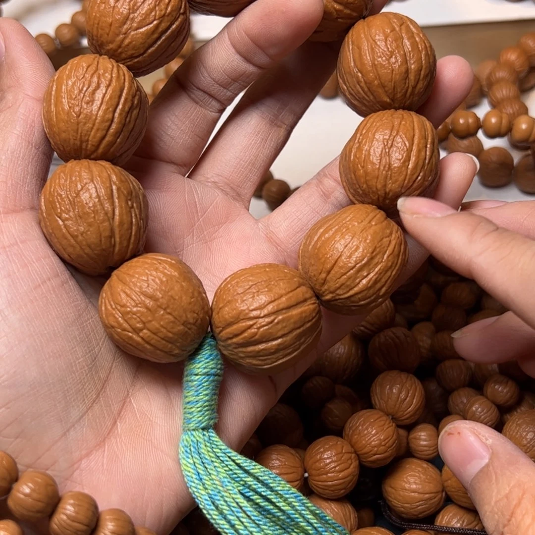 喜***叔猴头核桃吊坠元宝3.1尺寸10颗