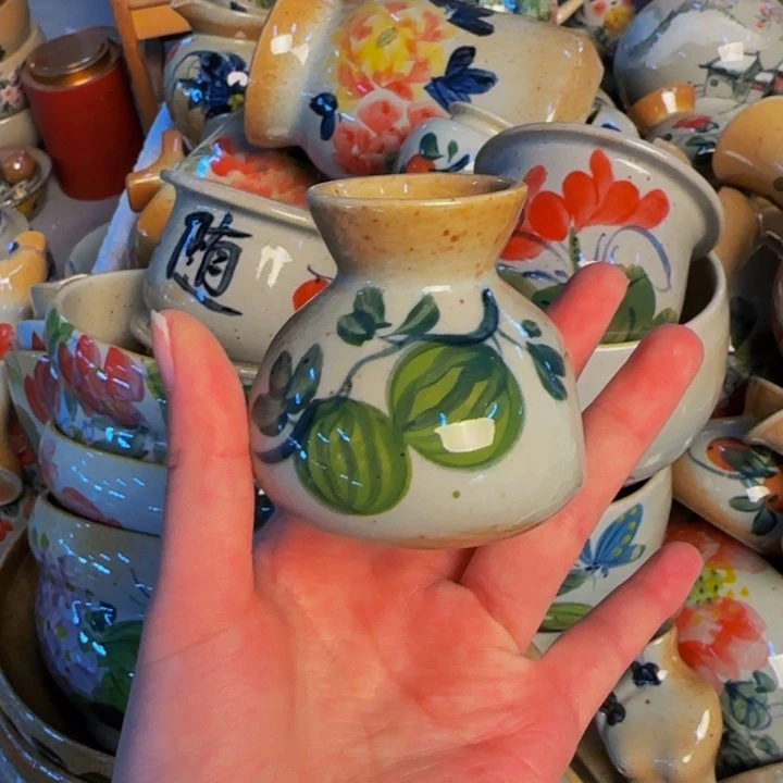 瓷片景德镇陶瓷手工手绘
