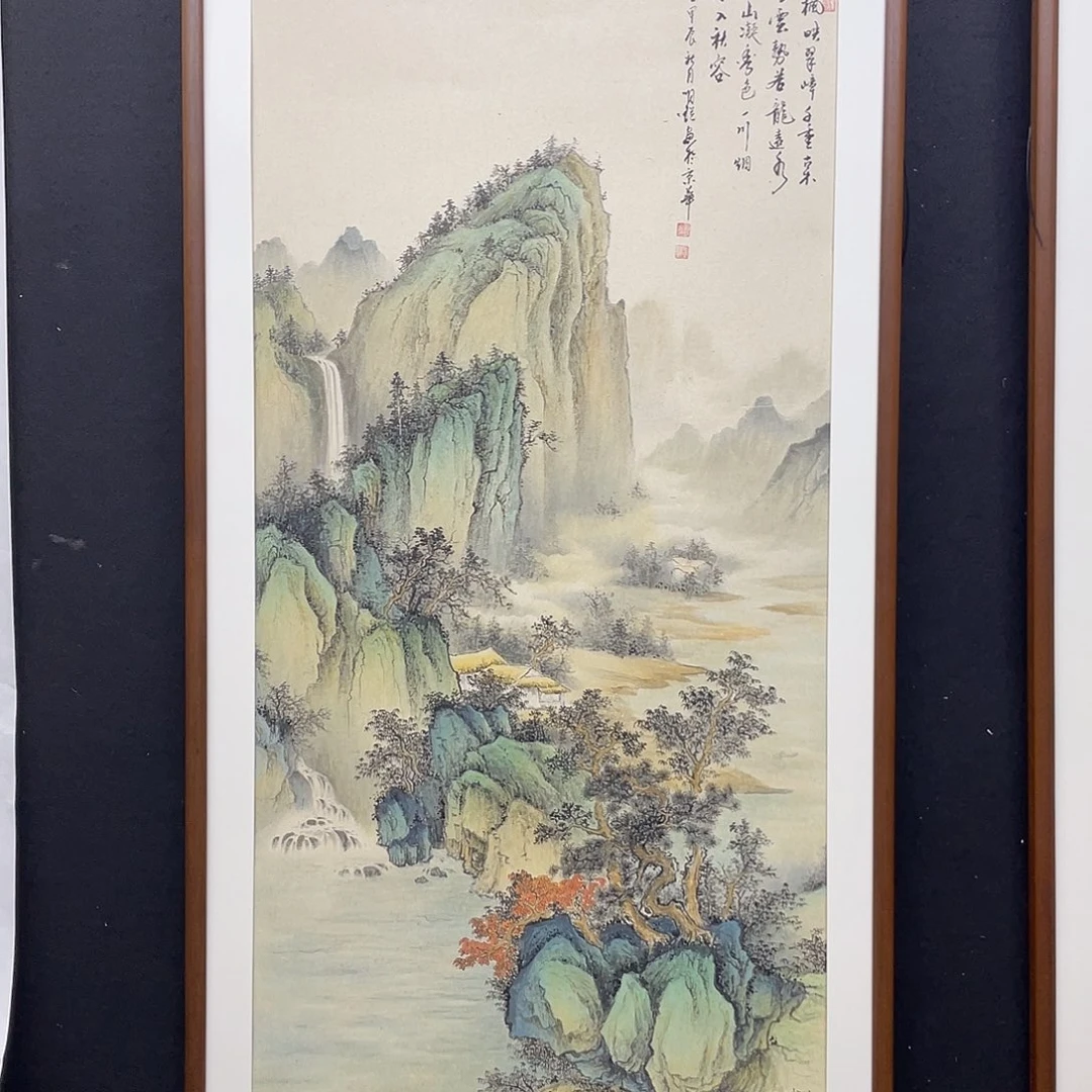 国画手绘国画，精品山水，