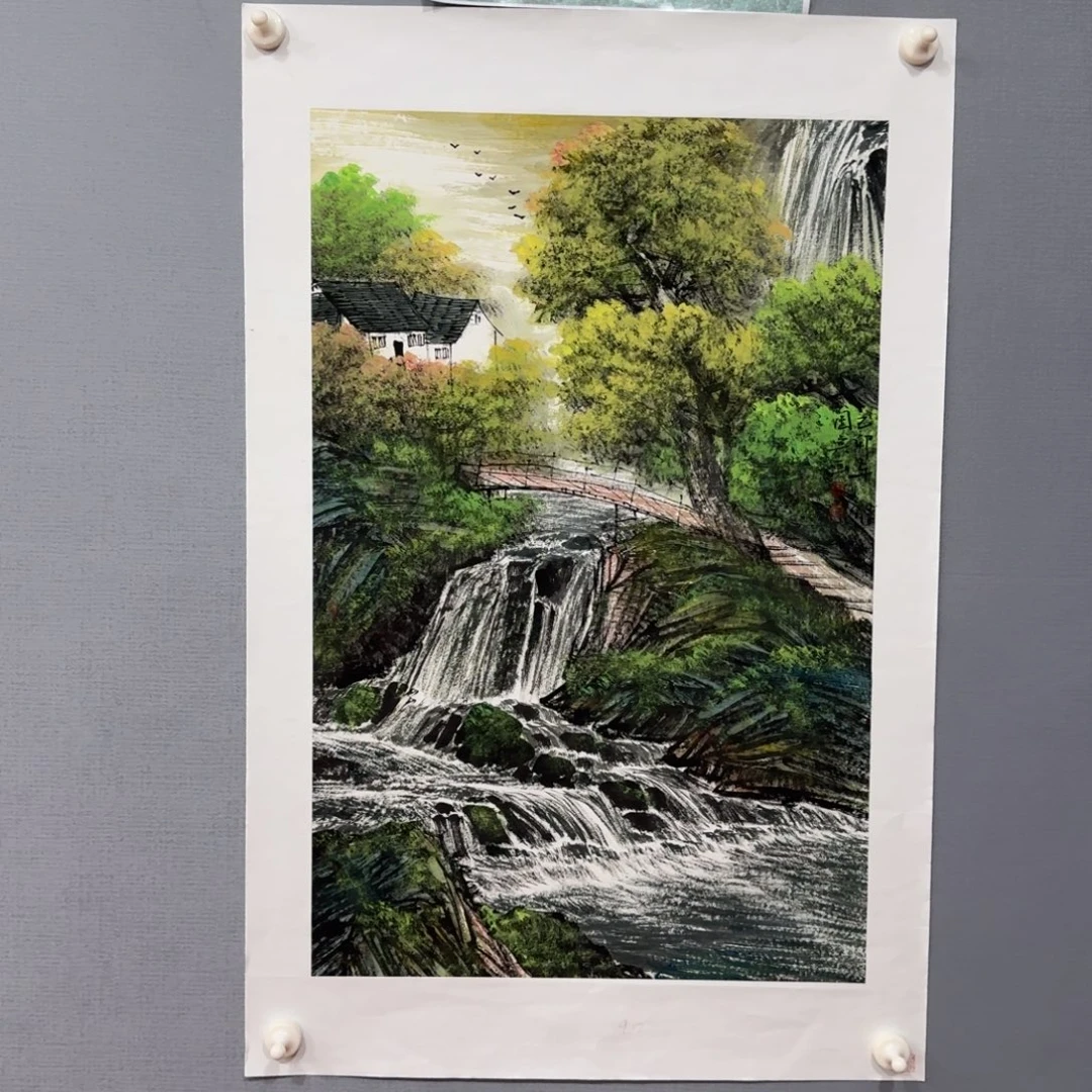 国画莫国宾精品作品