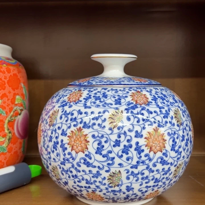 瓷片茶叶罐茶叶罐