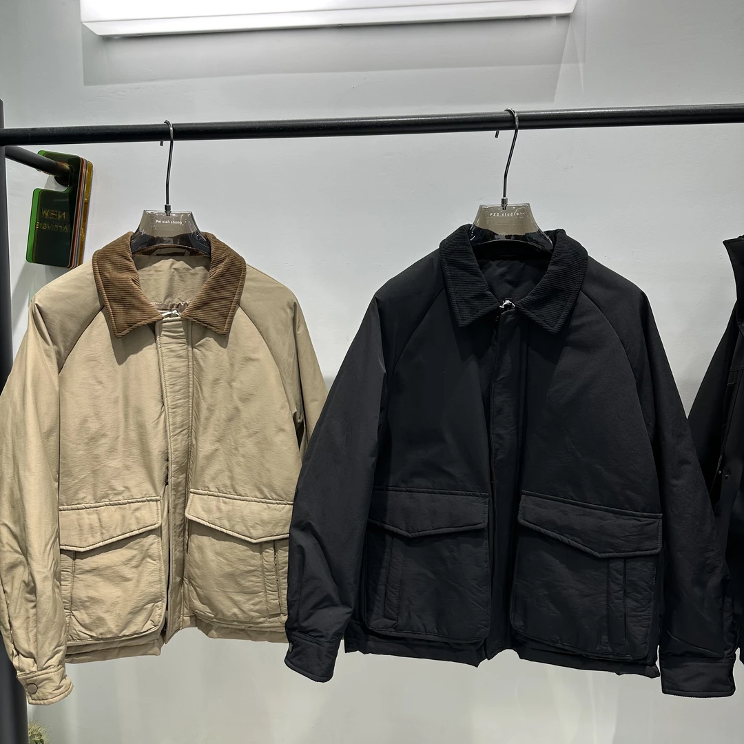 Sufeng翻领复古羽绒服83907