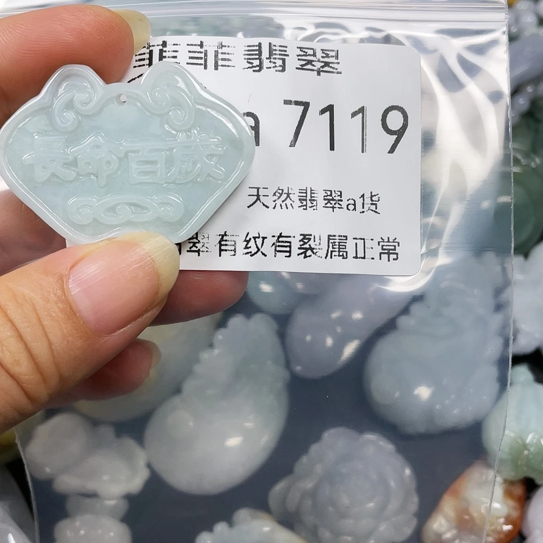 颈饰未镶嵌翡翠闪购7119