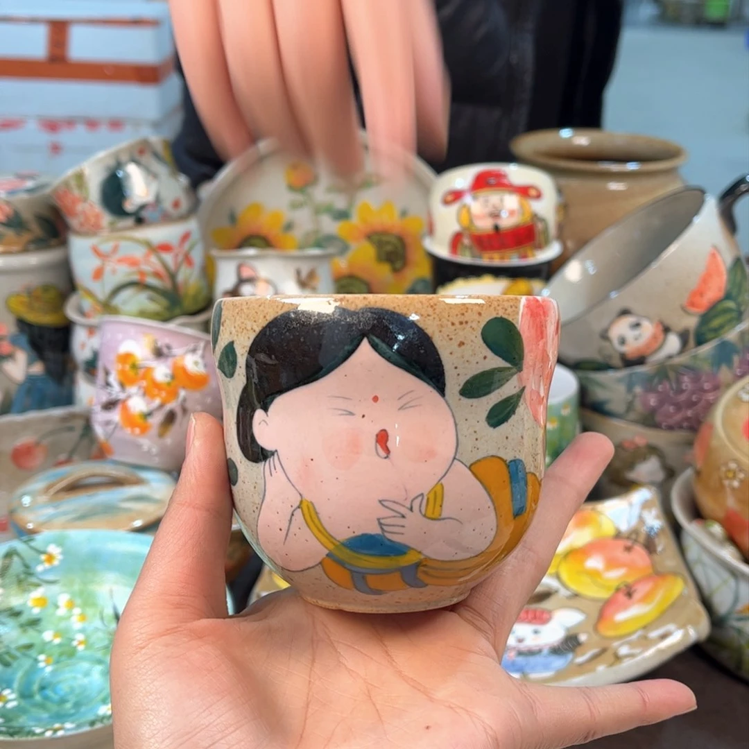 景德镇陶瓷手工杯