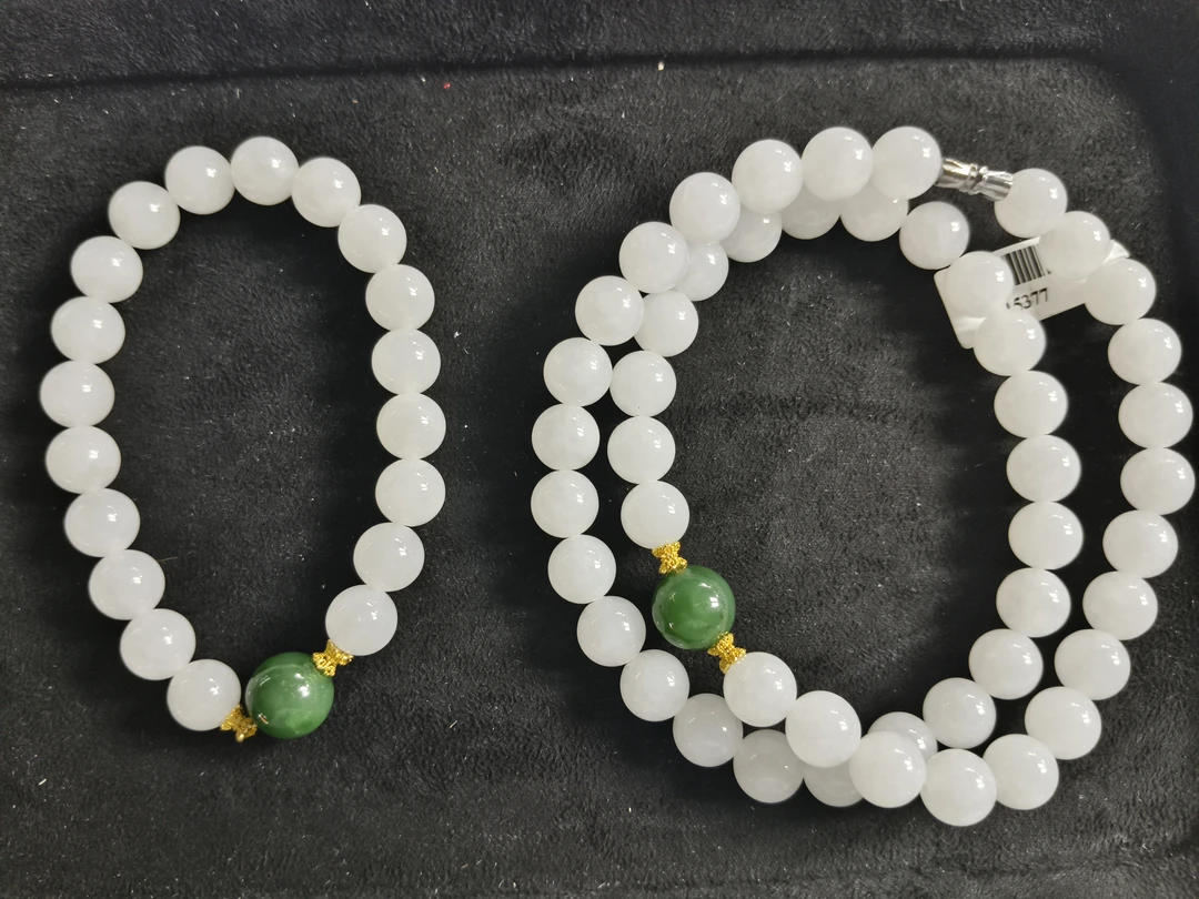 天然和田玉套链（拍一发二）4411-15377