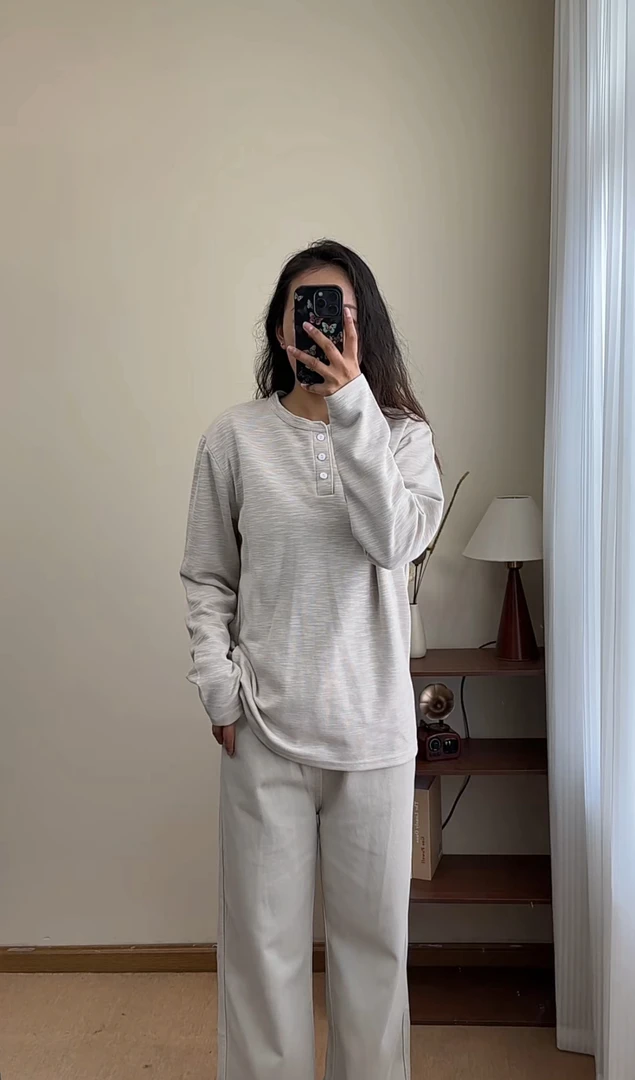 兰卡家百搭圆领卫衣