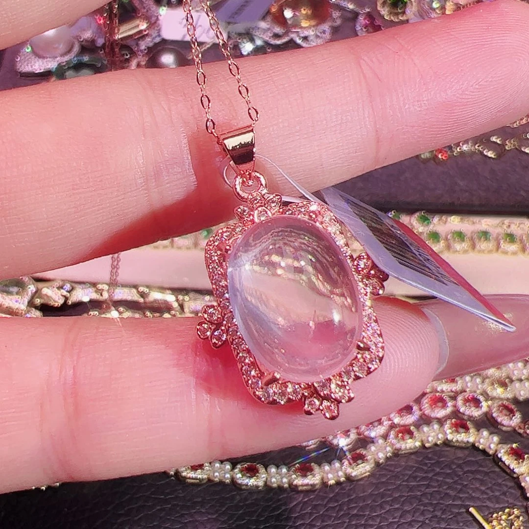 芙蓉石吊坠未镶嵌