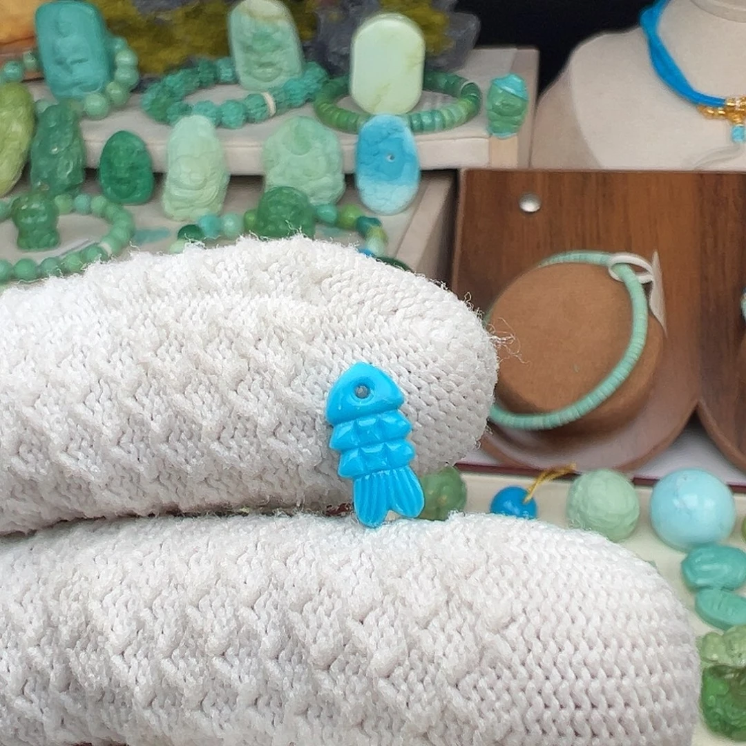 绿松石未镶嵌主播夏