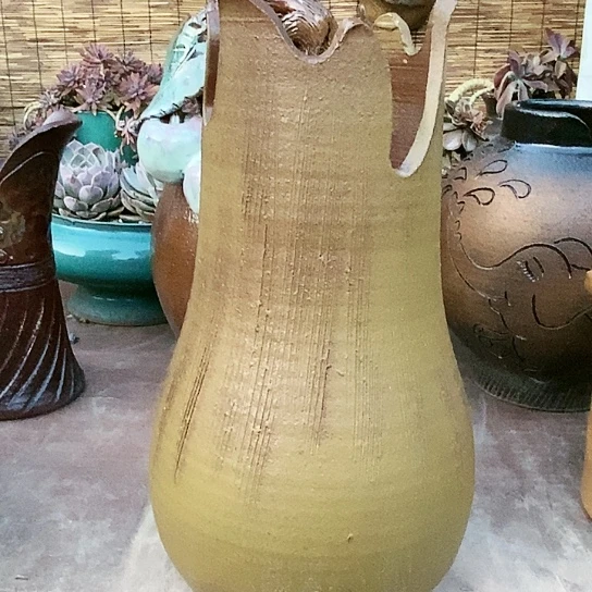 【闪购商品】紫砂花盆13.33无孔无孔