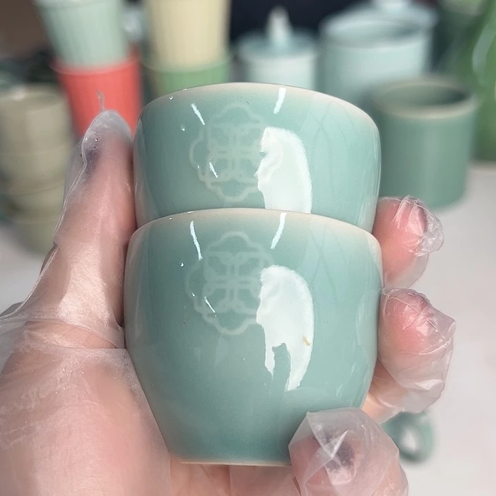 小米茶器龙泉青瓷