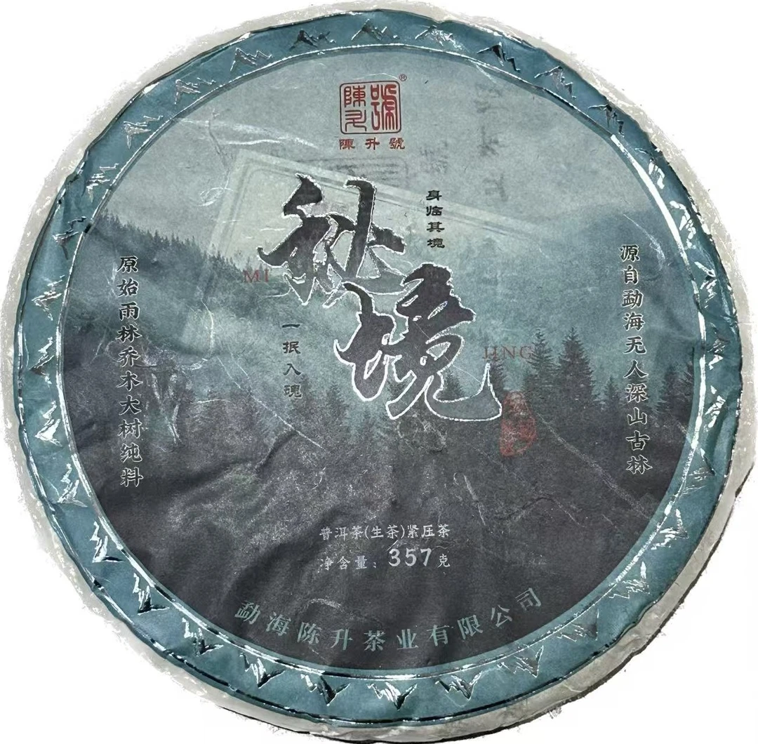 2024年陈升号秘境普洱生茶357g