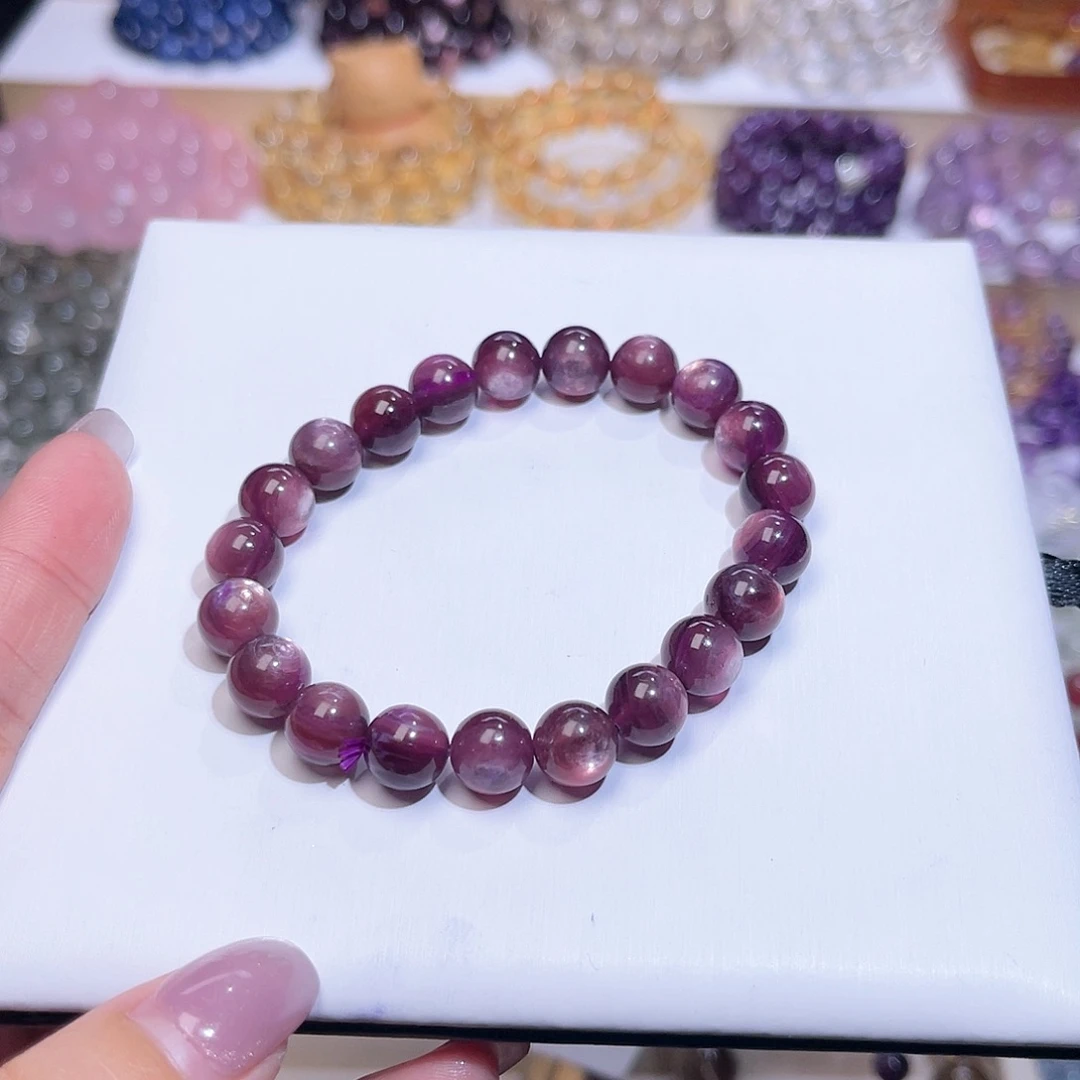 水晶手串未镶嵌奢***柔天然水晶9mm