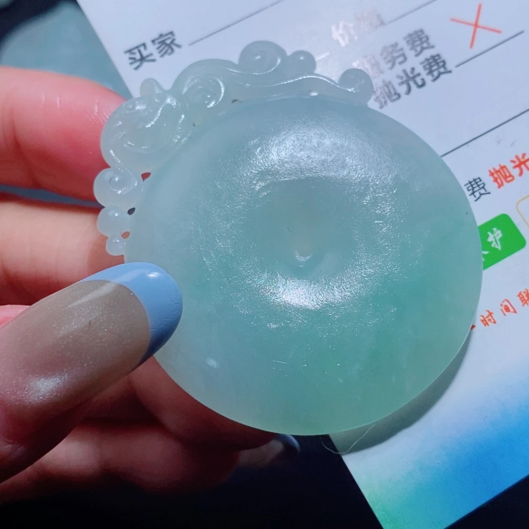 定制翡翠未镶嵌定制毛货翡翠挂件