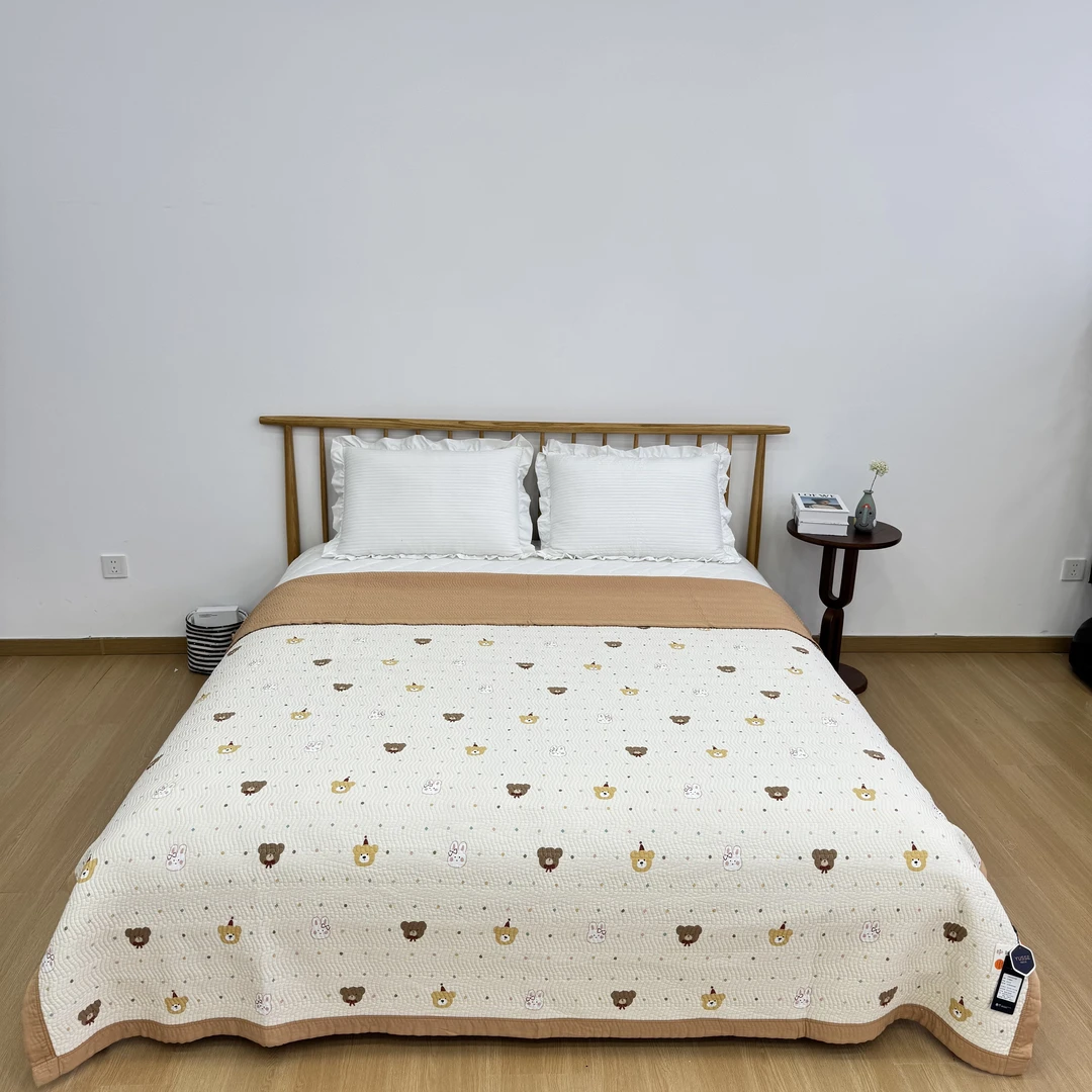 【天丝床盖】双面天丝床盖 柔软舒适 双面款 床盖 四季毯 一床