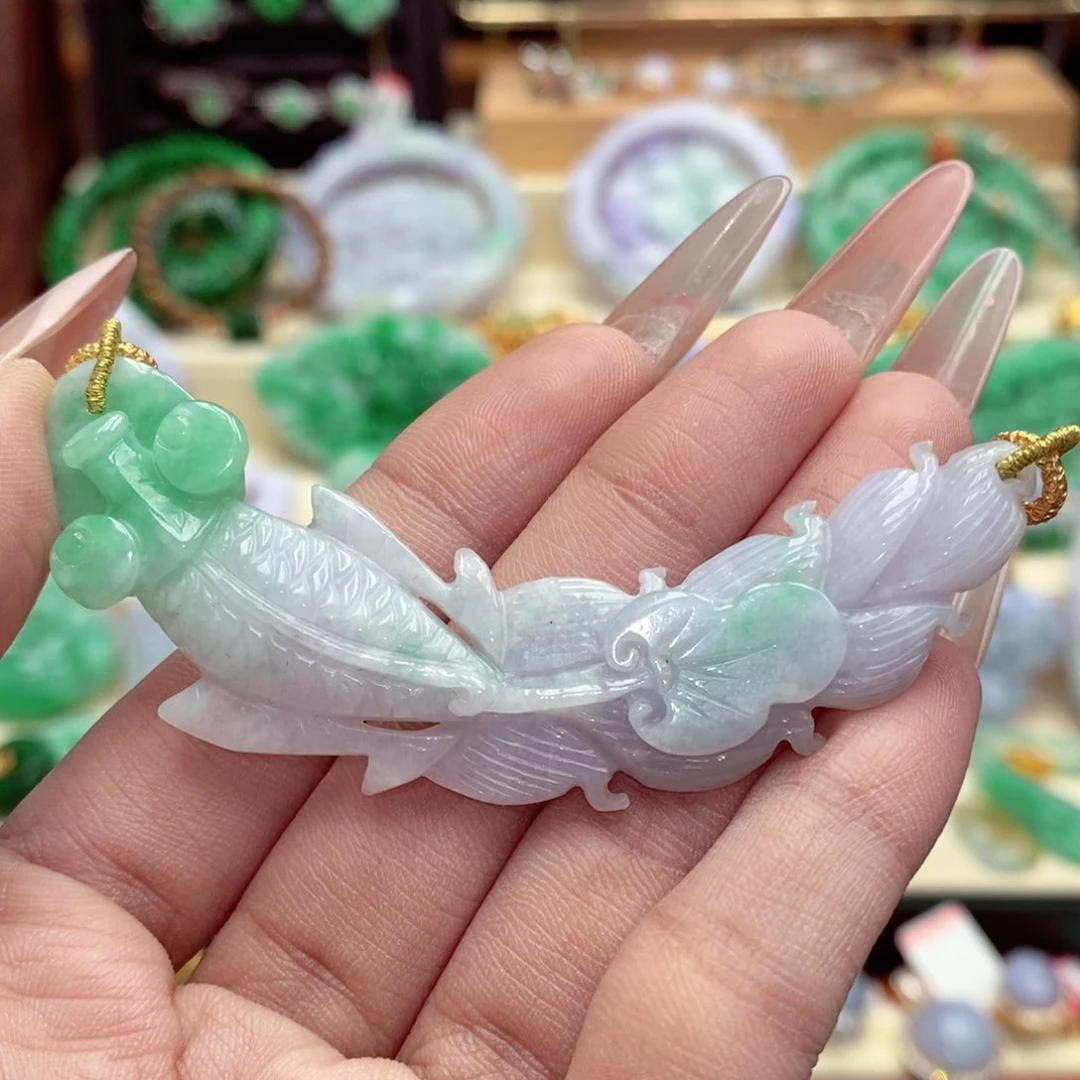 颈饰未镶嵌翡翠翡翠吊坠