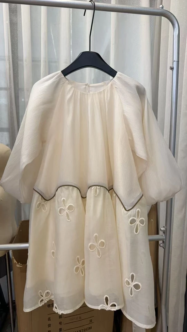 【SEVEN KIDS】莱赛尔天丝 2025女童中大童儿童秋季连衣裙  25C1313