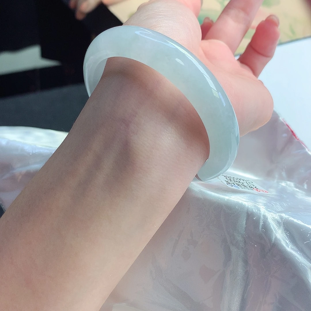 未镶嵌手镯翡翠天然A货翡翠57/58白月光捡漏款