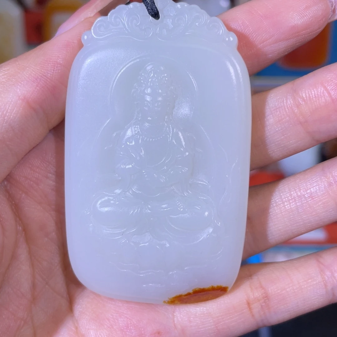 德***。未镶嵌和田玉挂件