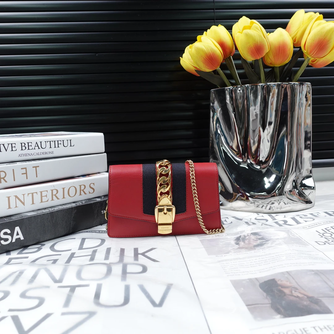 95新 GUCCI/古驰 单肩包/T20338855