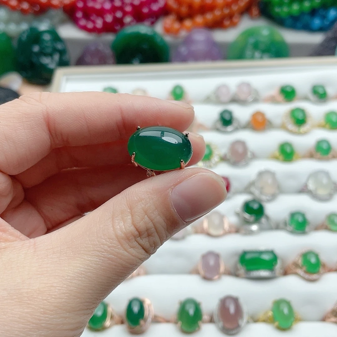 玛瑙/玉髓颈饰合金喜****）