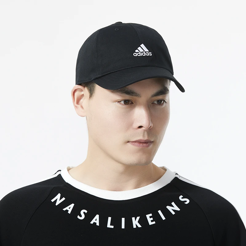 adidas阿迪达斯男帽女帽新款运动黑色鸭舌帽户外遮阳棒球帽IM5284