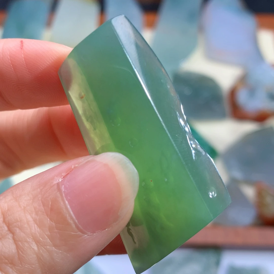 定制翡翠未镶嵌天然缅甸翡翠包工包料