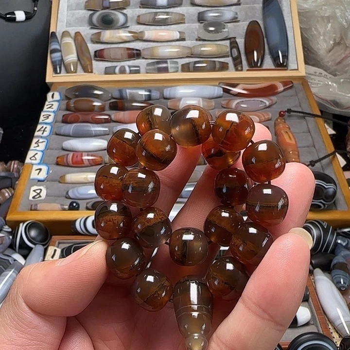 玛瑙/玉髓未镶嵌手串