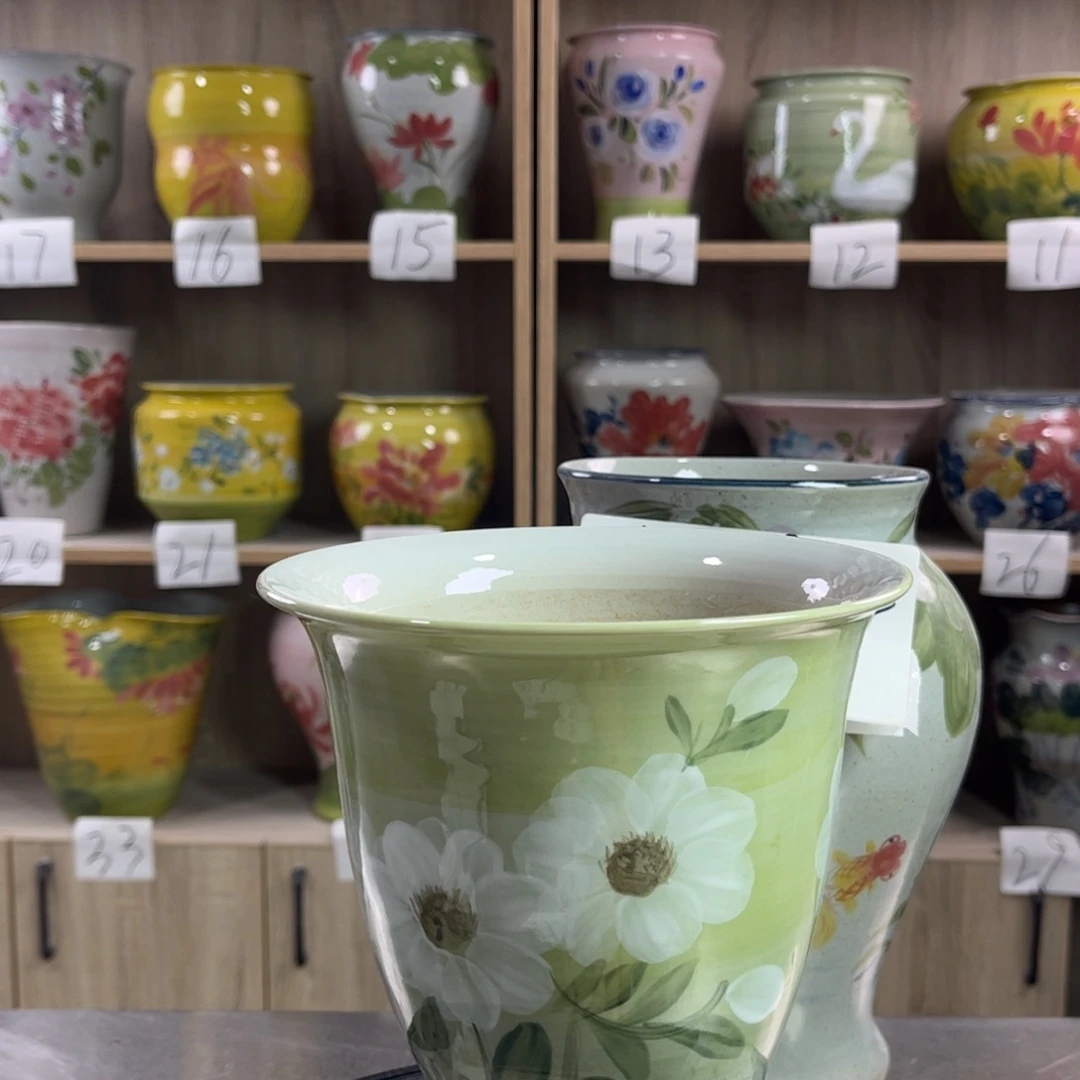 1zp景德镇陶瓷花盆
