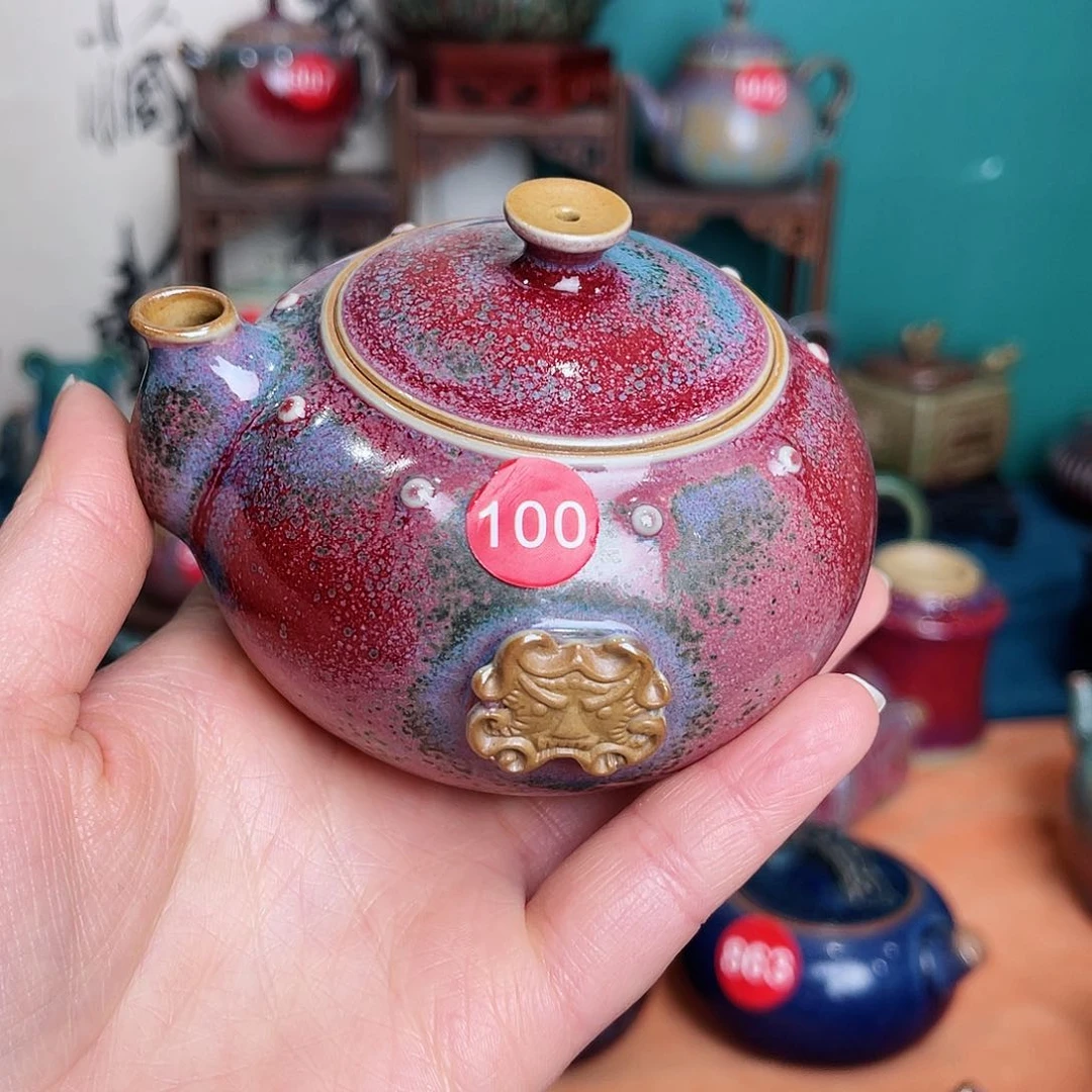 壶?****༽钧瓷艺术作品壶