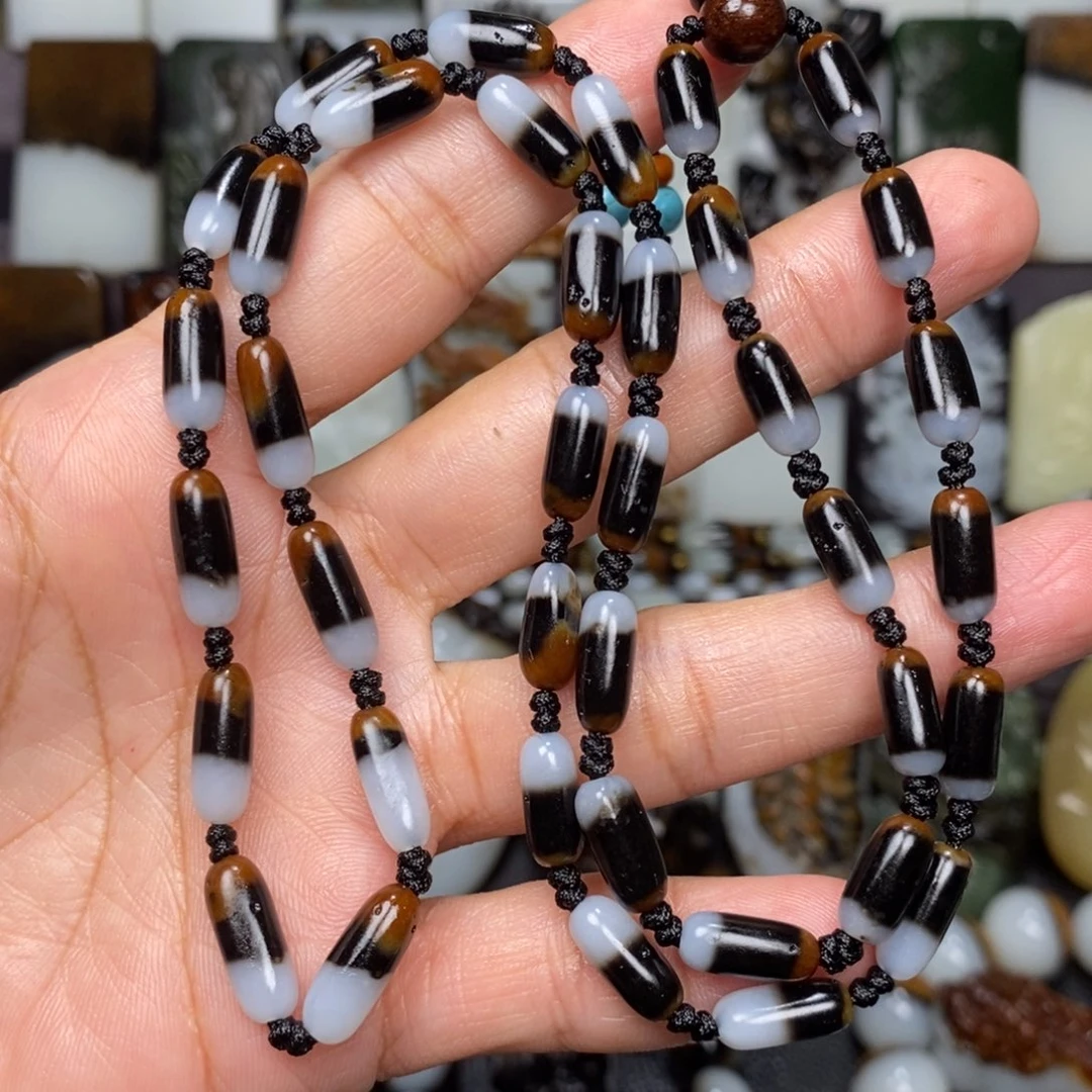 和田玉未镶嵌项链