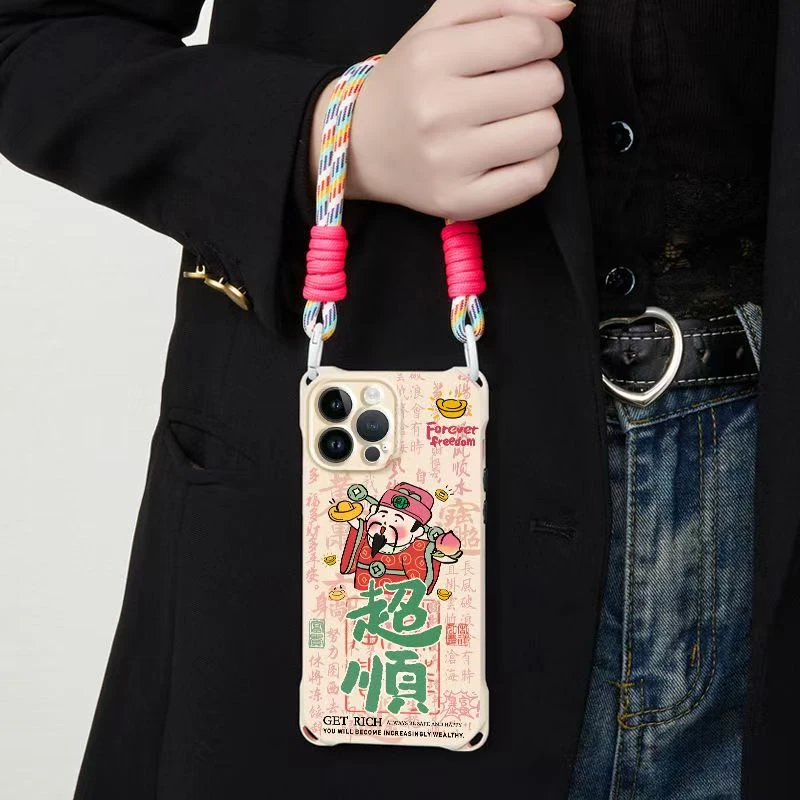 超顺财神苹果手机壳iphone1516