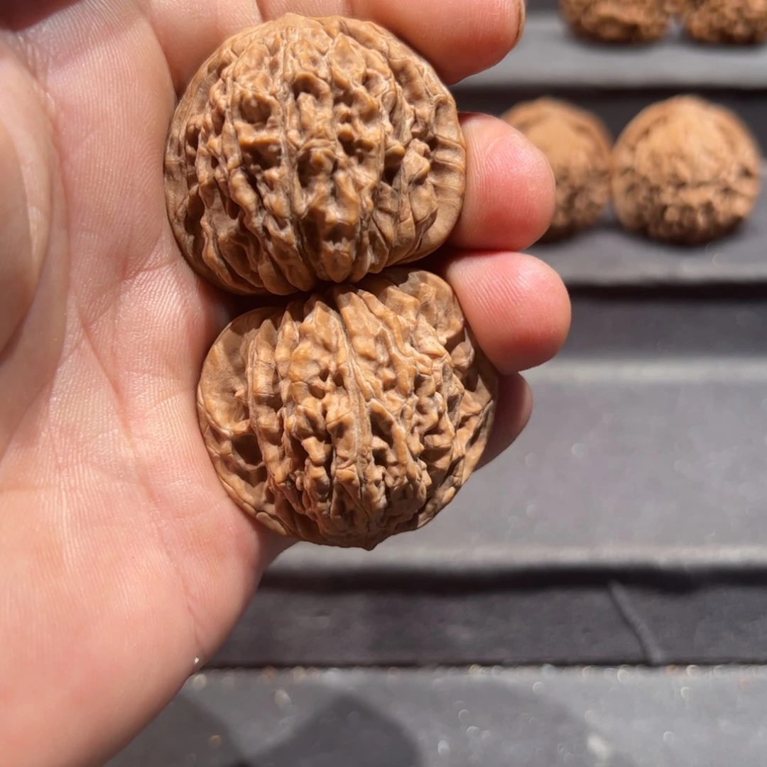 文玩核桃吊坠四座楼