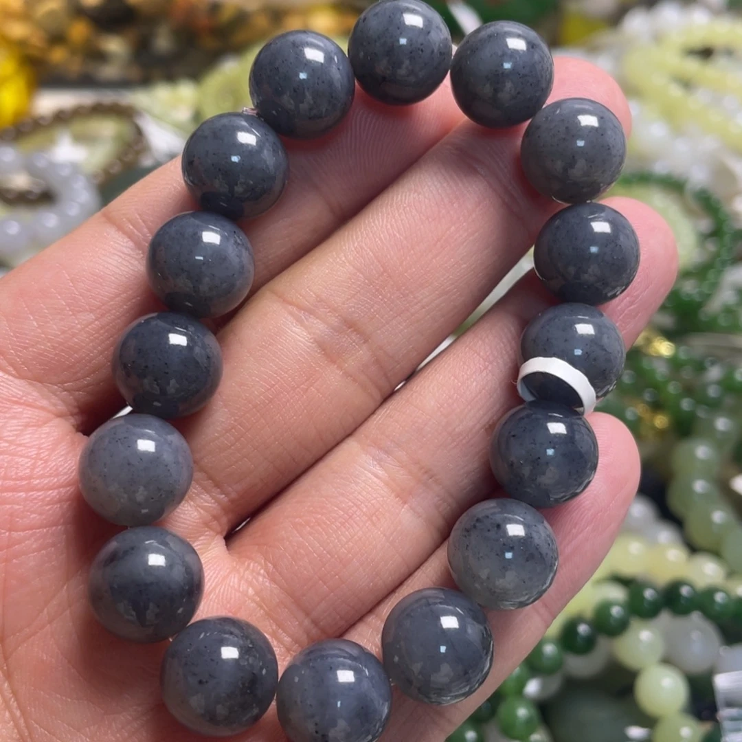 和田玉未镶嵌手链058