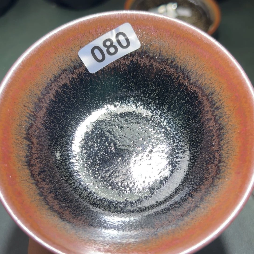 留***x茶盏全手工原矿原釉建盏