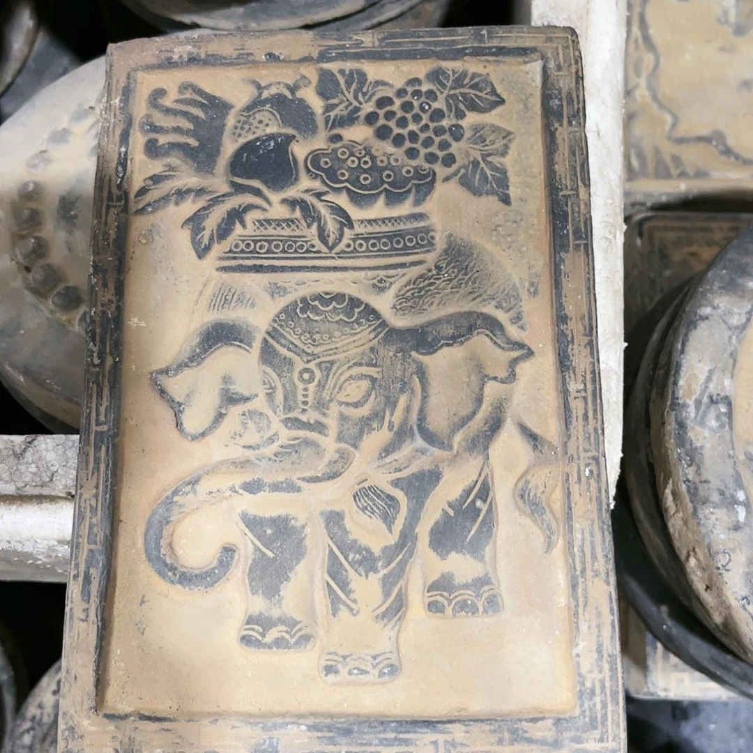 瓦当摆件摆件茶的