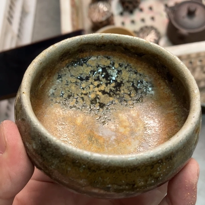 柴烧杯子宝瓶大放漏